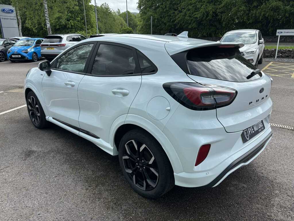 Ford Puma 1.0T Ecoboost Mhev St-line X Suv Hybrid PF23TYD White #5
