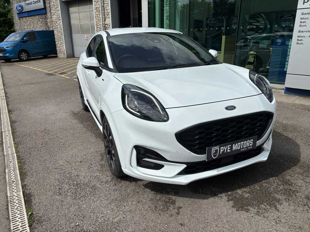 Ford Puma 1.0T Ecoboost Mhev St-line X Suv Hybrid White