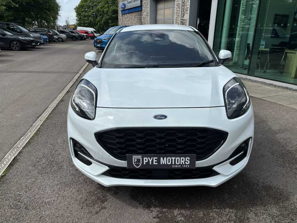Ford Puma 1.0T Ecoboost Mhev St-line X Suv Hybrid PF23TYD White #2