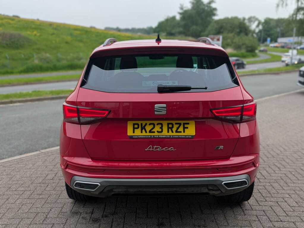 Seat Ateca 1.5 Tsi Evo Fr Black Edition Suv PK23RZF Red #6