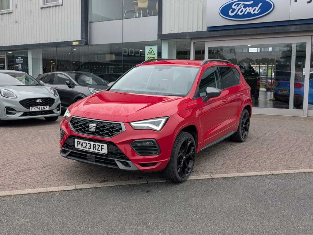 Seat Ateca 1.5 Tsi Evo Fr Black Edition Suv PK23RZF Red #3