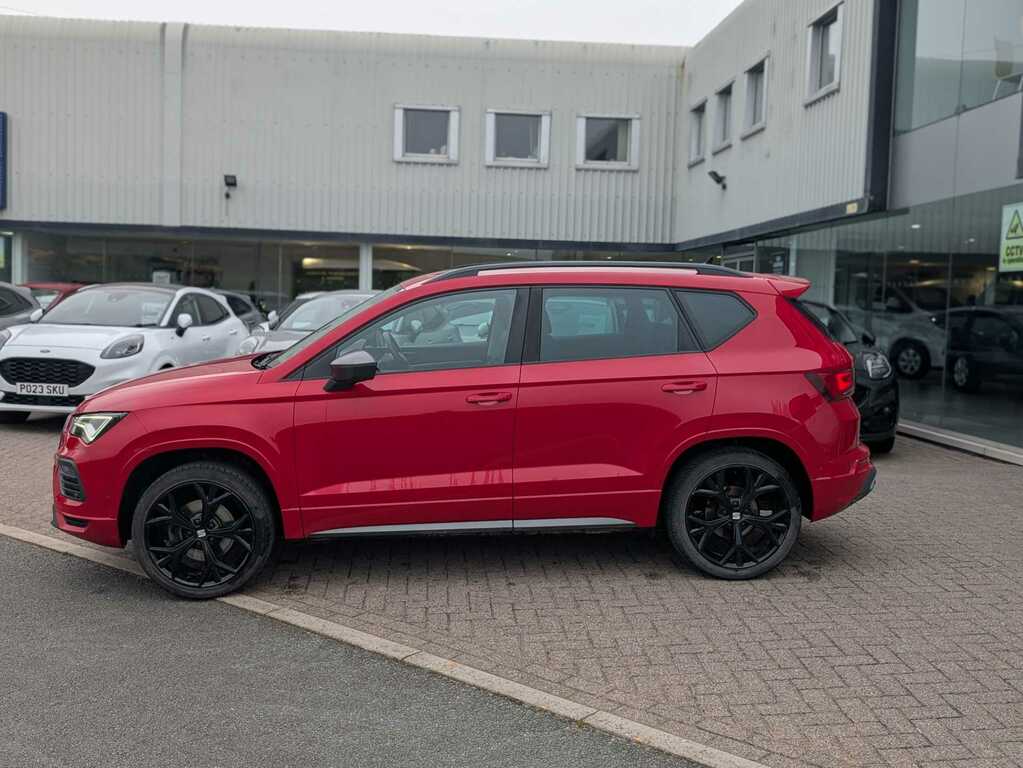 Seat Ateca 1.5 Tsi Evo Fr Black Edition Suv PK23RZF Red #4