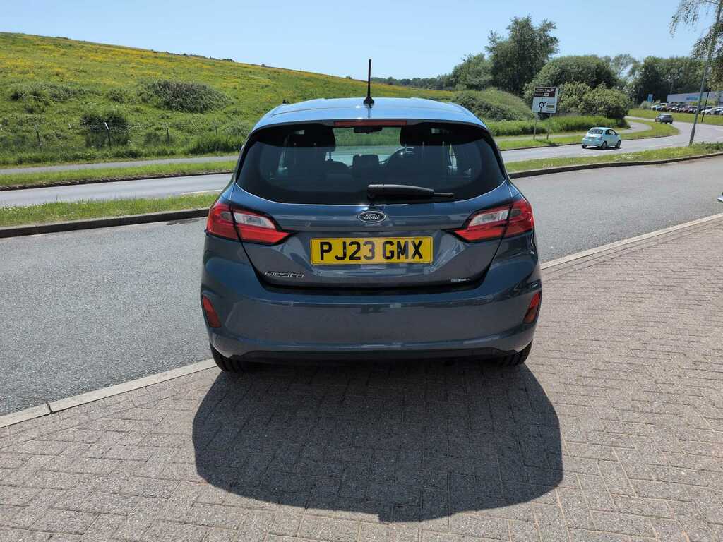 Ford Fiesta 1.0T Ecoboost Trend Hatchback Eu PJ23GMX Blue #4