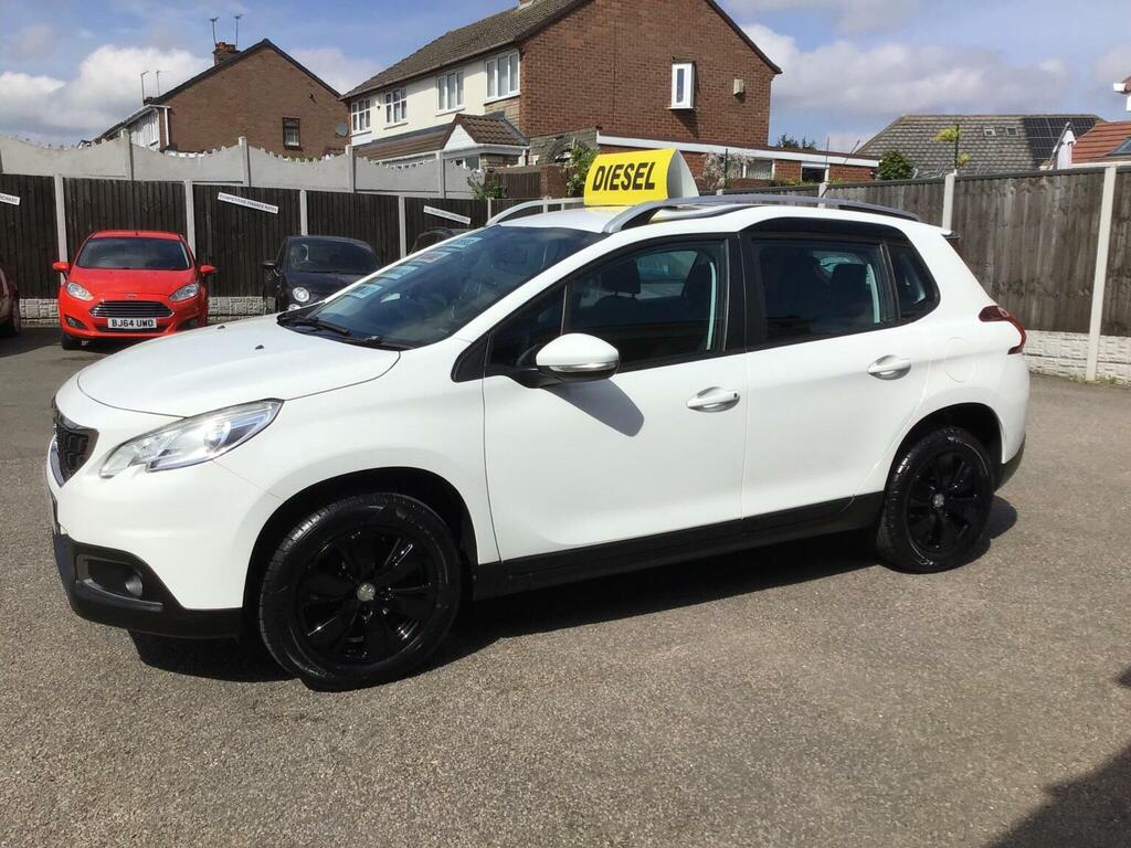 Peugeot 2008 Suv 1.6 Bluehdi Active Euro 6 201666 NU66XUJ White #6
