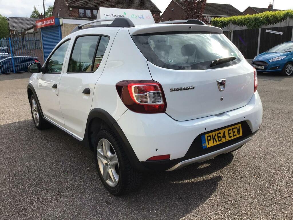Dacia Sandero Stepway Hatchback 0.9 Tce Laureate Euro 5 201464 PK64EEW White #4