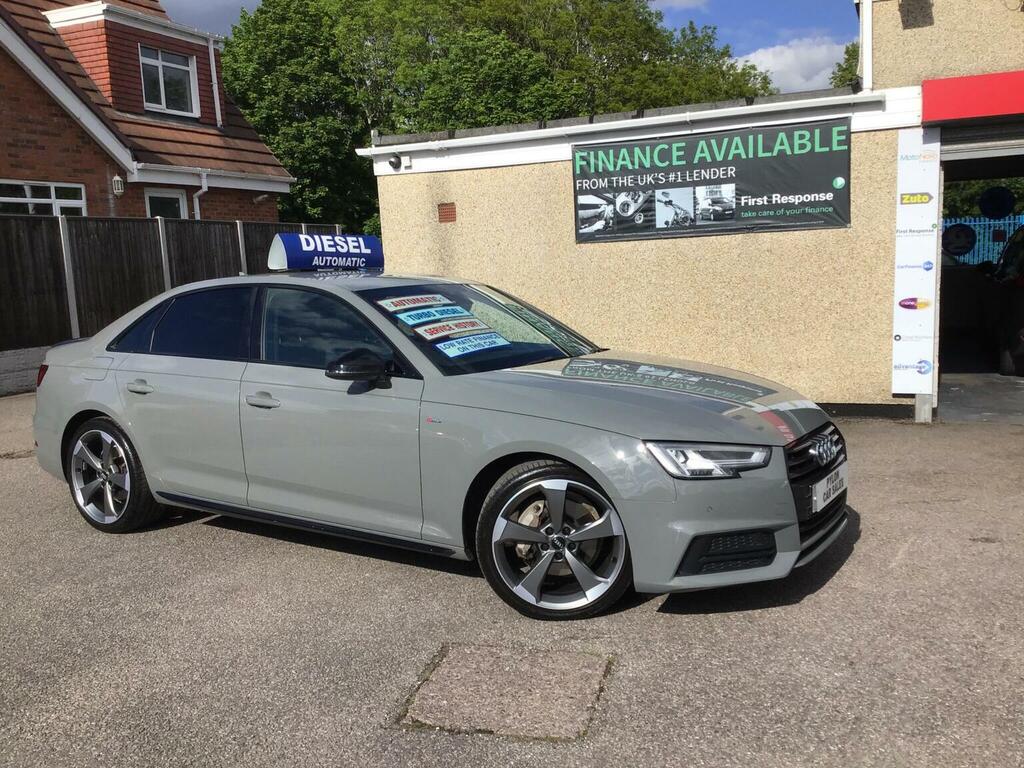 Audi A4 Saloon 2.0 Tdi Black Edition S Tronic Euro 6 Ss Grey
