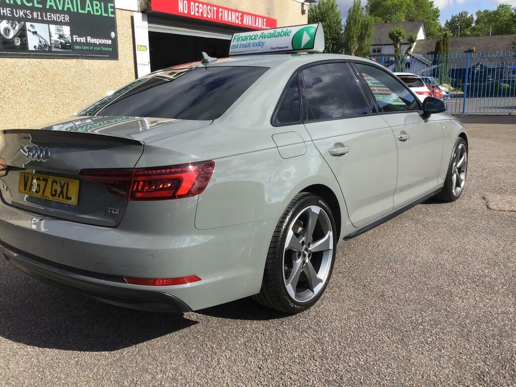 Audi A4 Saloon 2.0 Tdi Black Edition S Tronic Euro 6 Ss VA67GXL Grey #3