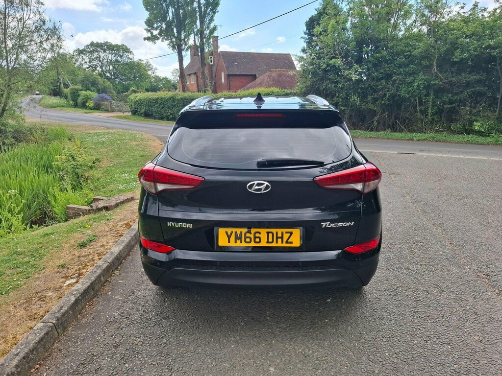 Hyundai Tucson 1.6 Gdi Blue Drive Se Euro 6 Ss YM66DHZ Black #6
