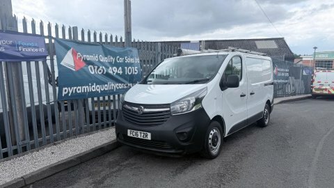 Vauxhall Vivaro 1.6 Cdti 2900 FC16TZR White #2