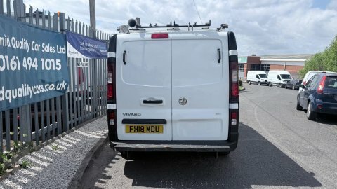 Vauxhall Vivaro 1.6 Cdti 2900 FH18MDU White #4