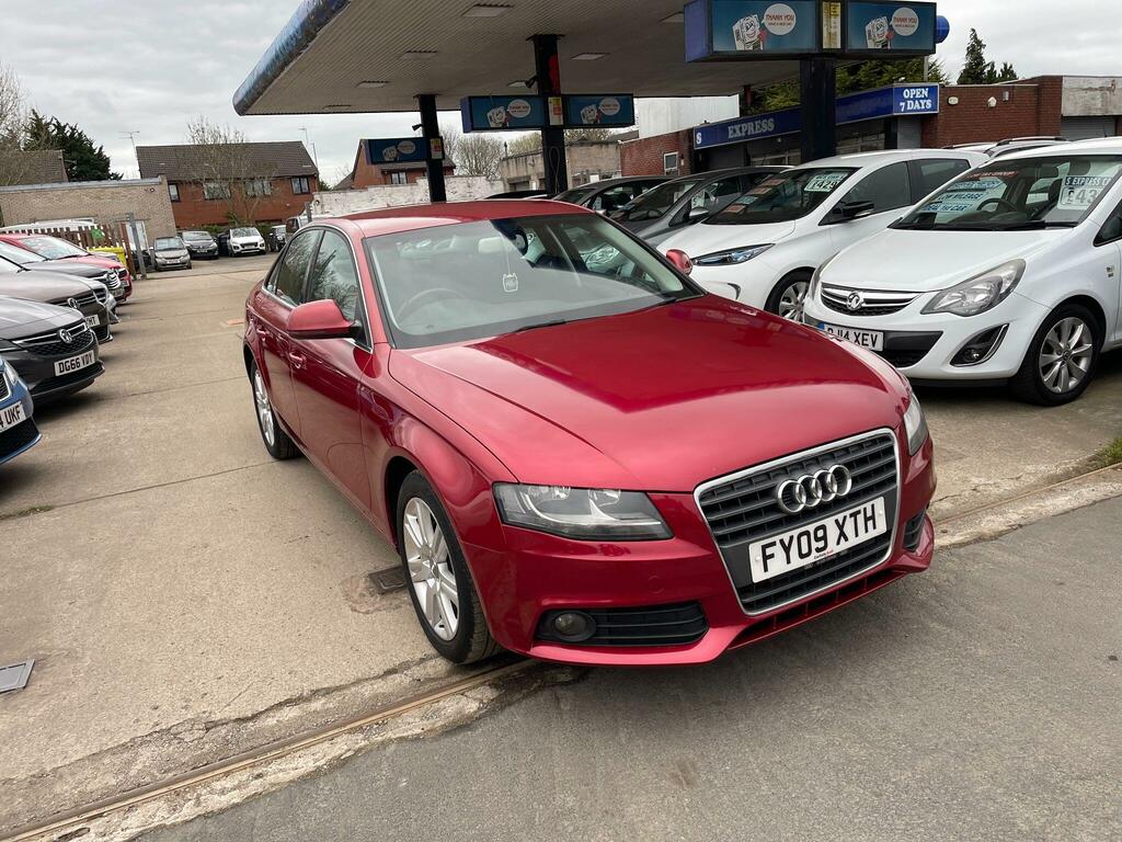 Audi A4 2.0 Tdi Executive Se Multitronic Euro 4 Red