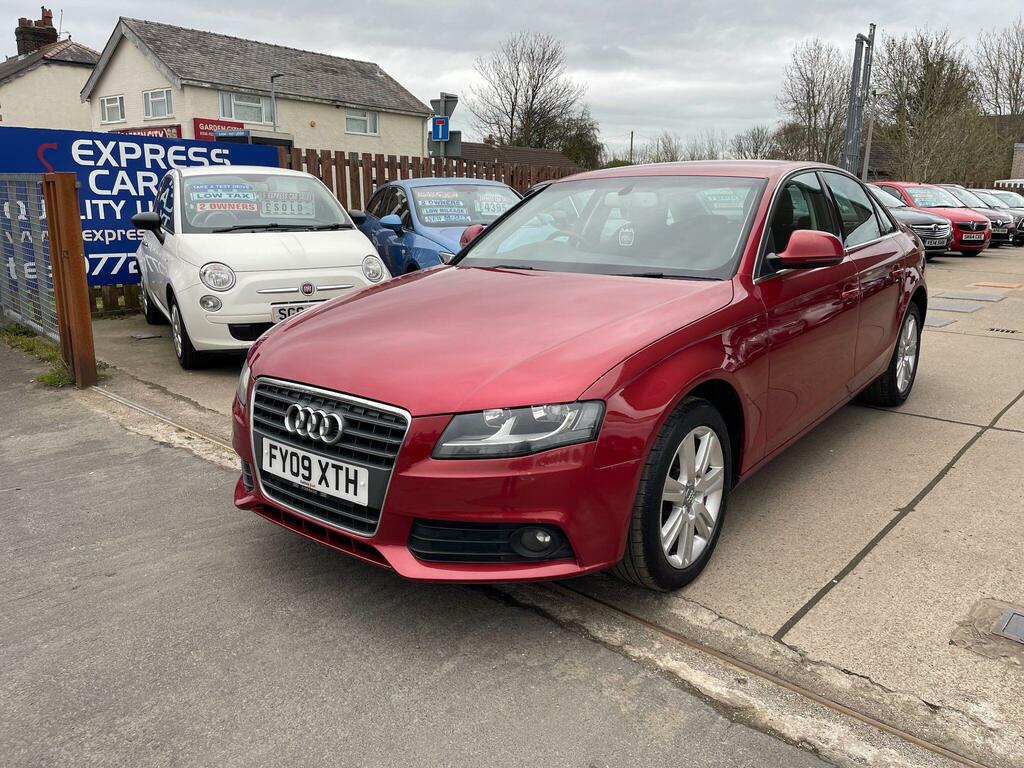 Audi A4 2.0 Tdi Executive Se Multitronic Euro 4 Red #4