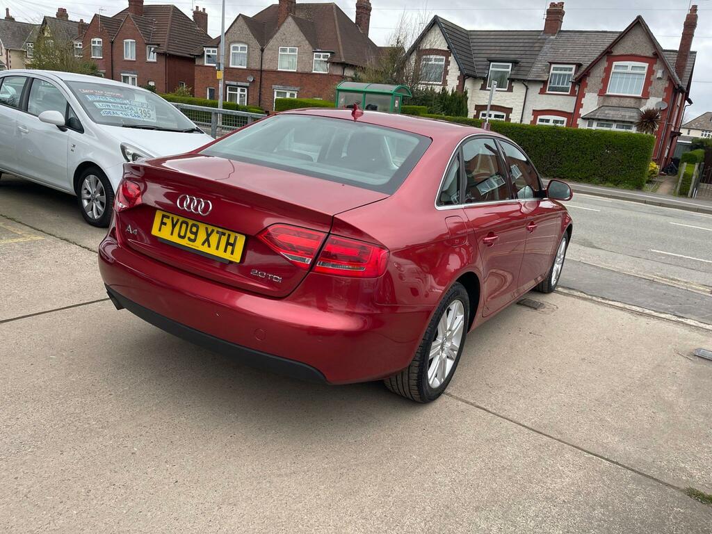 Audi A4 2.0 Tdi Executive Se Multitronic Euro 4 Red #2