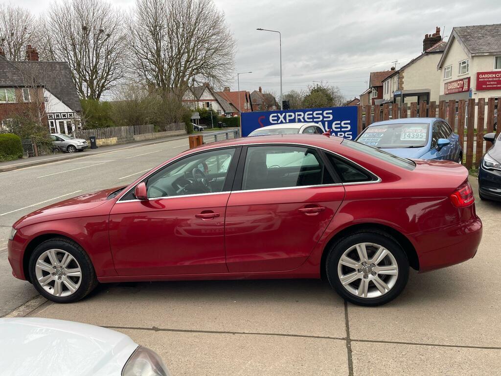 Audi A4 2.0 Tdi Executive Se Multitronic Euro 4 Red #6