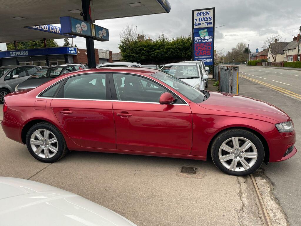Audi A4 2.0 Tdi Executive Se Multitronic Euro 4 Red #3