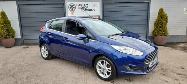 Ford Fiesta 1.0T Ecoboost Zetec Hatchback Eu Blue