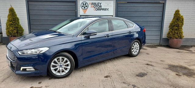 Ford Mondeo 1.5 Tdci Econetic Zetec Hatchback Manua BL66VWG Blue #3