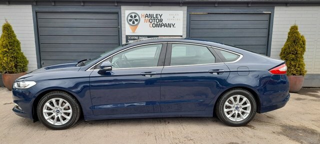 Ford Mondeo 1.5 Tdci Econetic Zetec Hatchback Manua BL66VWG Blue #4