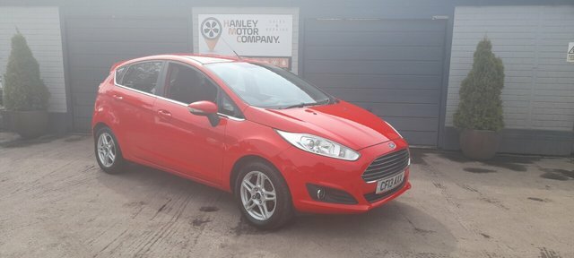 Ford Fiesta 1.25 Zetec Hatchback Euro 5 82 Red