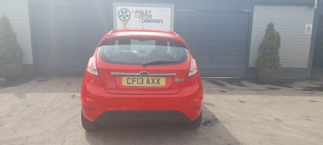 Ford Fiesta 1.25 Zetec Hatchback Euro 5 82 CF13AXX Red #5