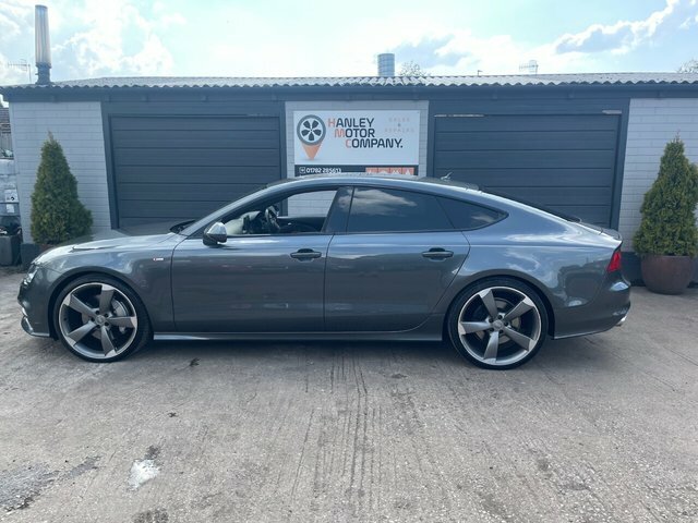 Audi A7 3.0 Bitdi V6 Black Edition Sportback Ti Black #4
