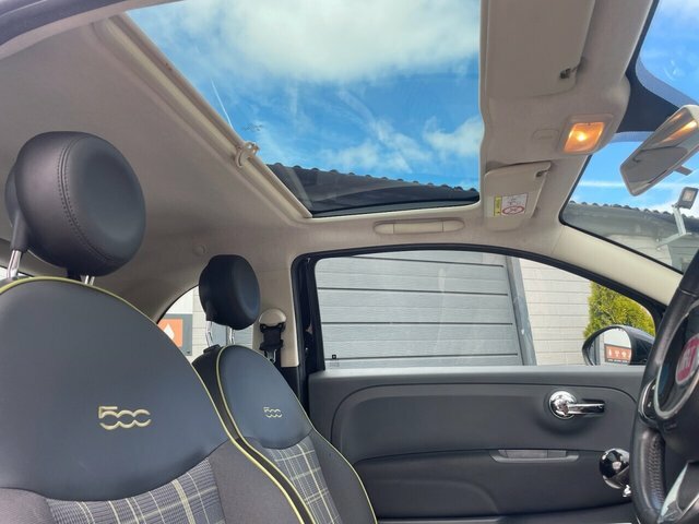 Fiat 500 1.2 Lounge Hatchback Euro 6 S S CN16OFW Black #2