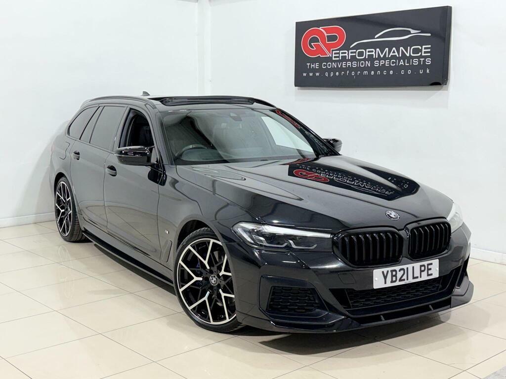 BMW 5 Series 2.0 530E 12Kwh M Sport Touring Steptronic Euro 6 YB21LPE Black #3
