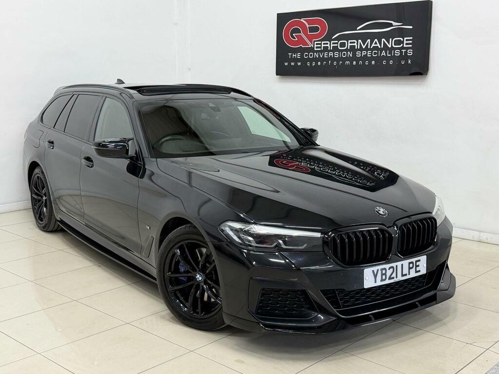 BMW 5 Series 2.0 530E 12Kwh M Sport Touring Steptronic Euro 6 Black
