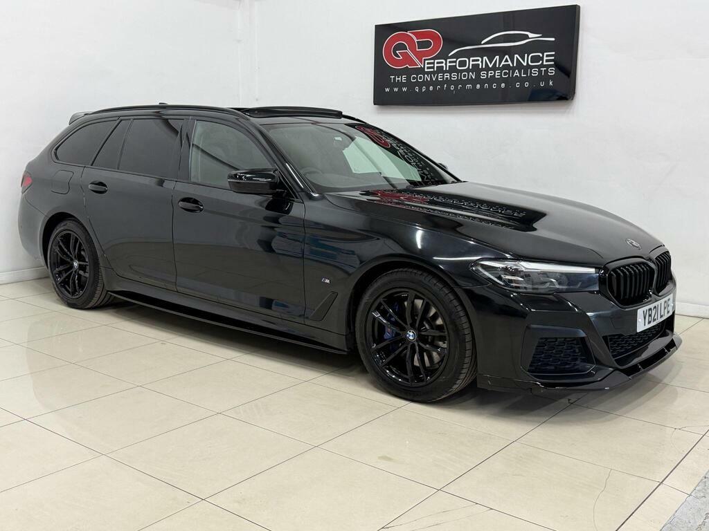 BMW 5 Series 2.0 530E 12Kwh M Sport Touring Steptronic Euro 6 YB21LPE Black #5