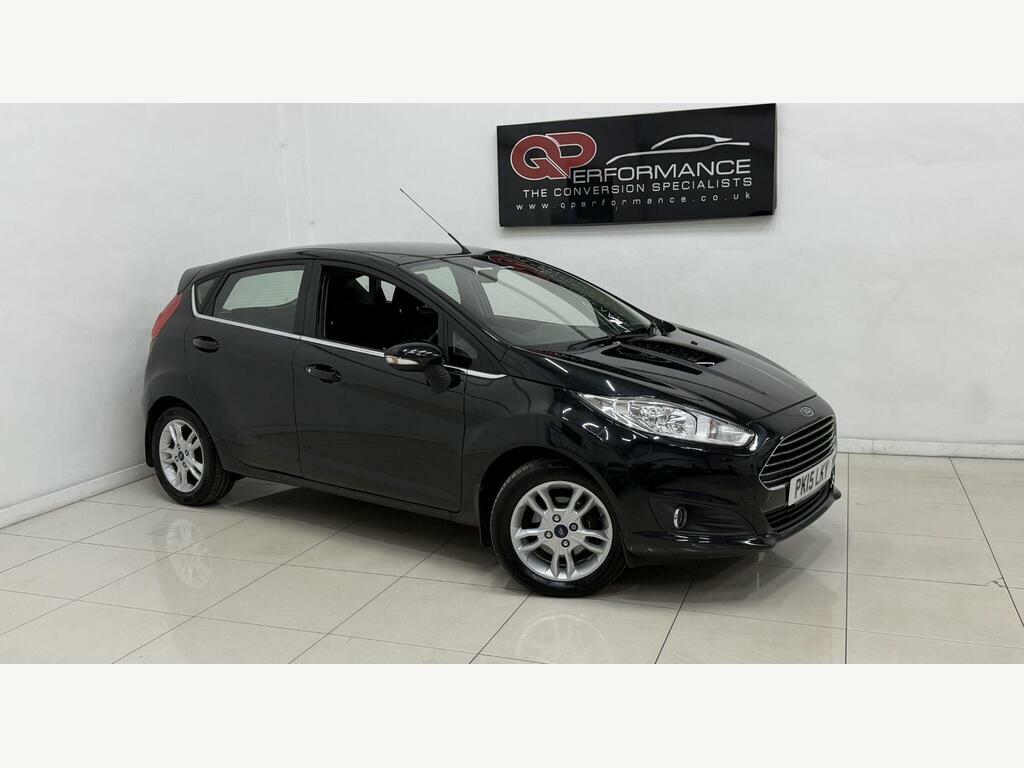 Ford Fiesta 1.25 Zetec Euro 6 PK15LKY Black #5