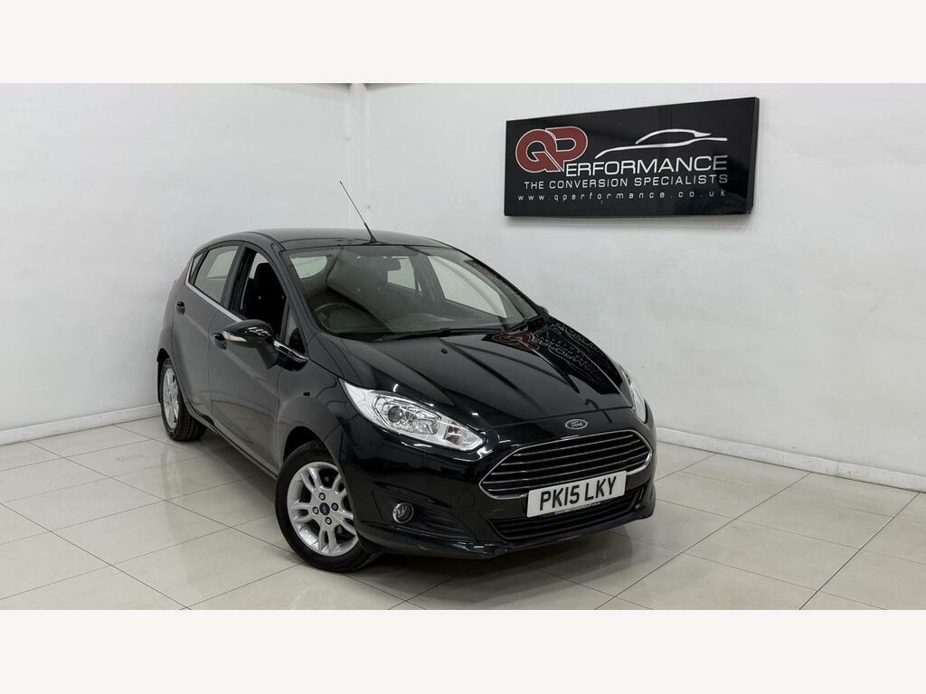 Ford Fiesta 1.25 Zetec Euro 6 PK15LKY Black #3