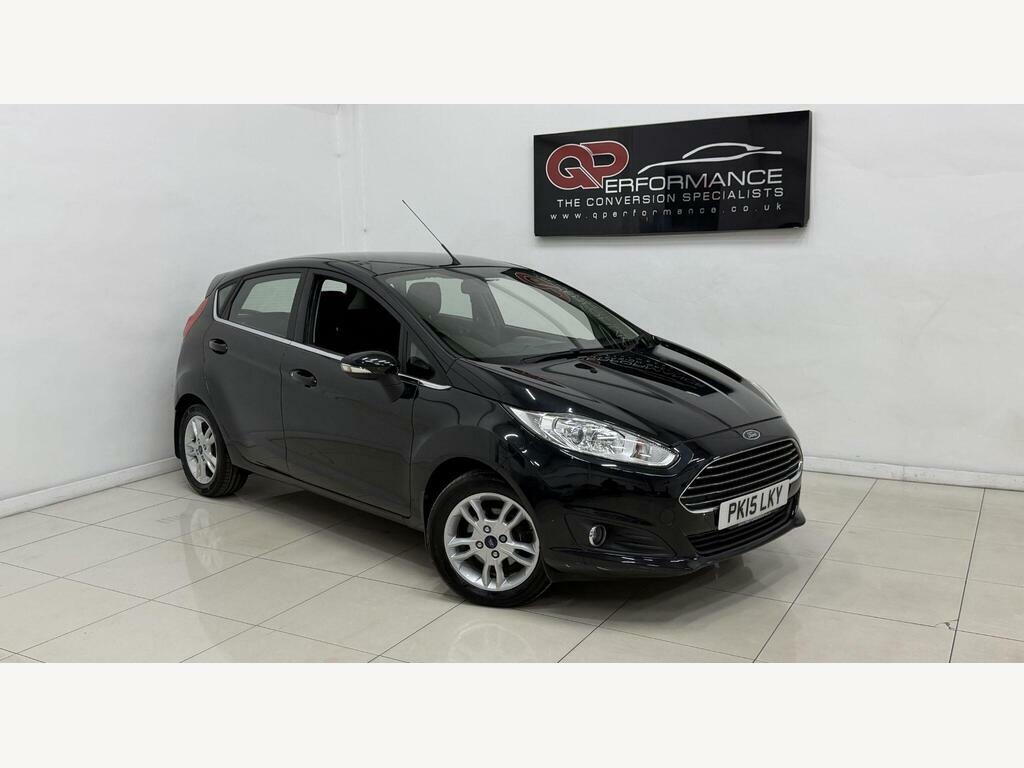 Ford Fiesta 1.25 Zetec Euro 6 PK15LKY Black #4