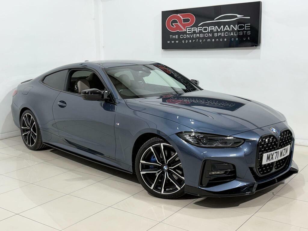 BMW 4 Series 2.0 420I M Sport Euro 6 S S MX71WZM Blue #4
