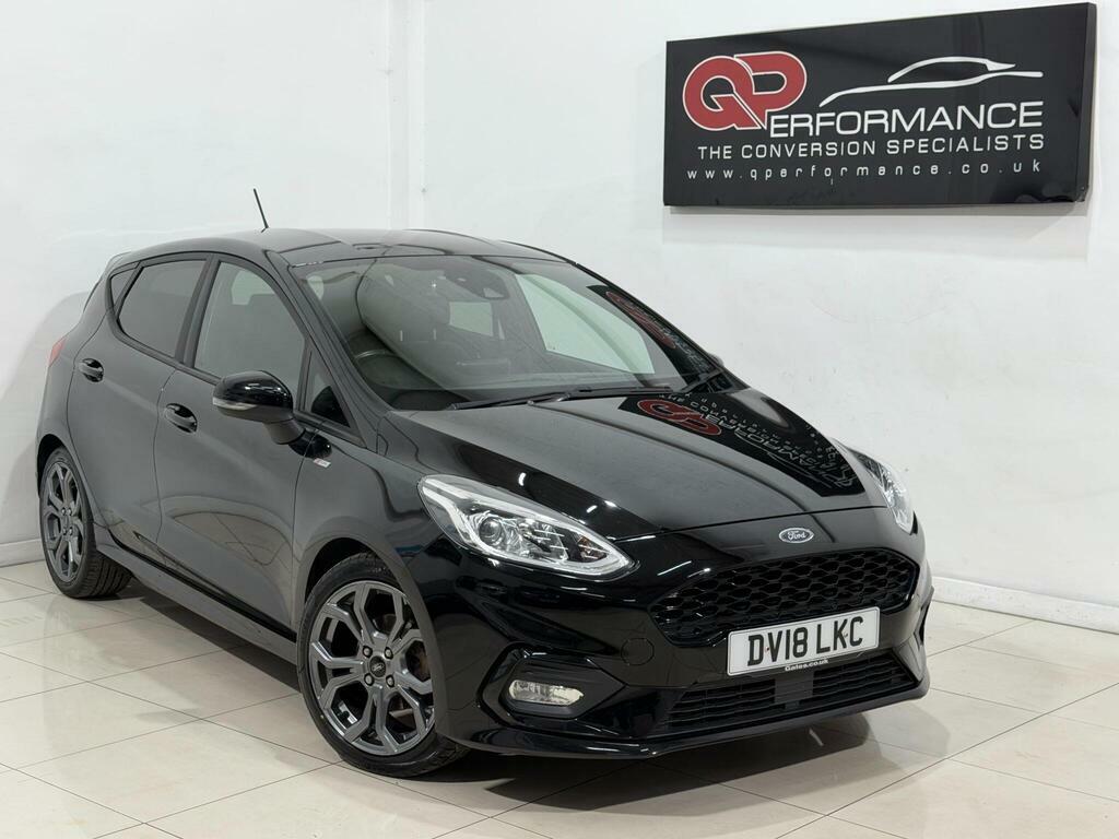 Ford Fiesta 1.0T Ecoboost St-line X Euro 6 S S DV18LKC Black #3