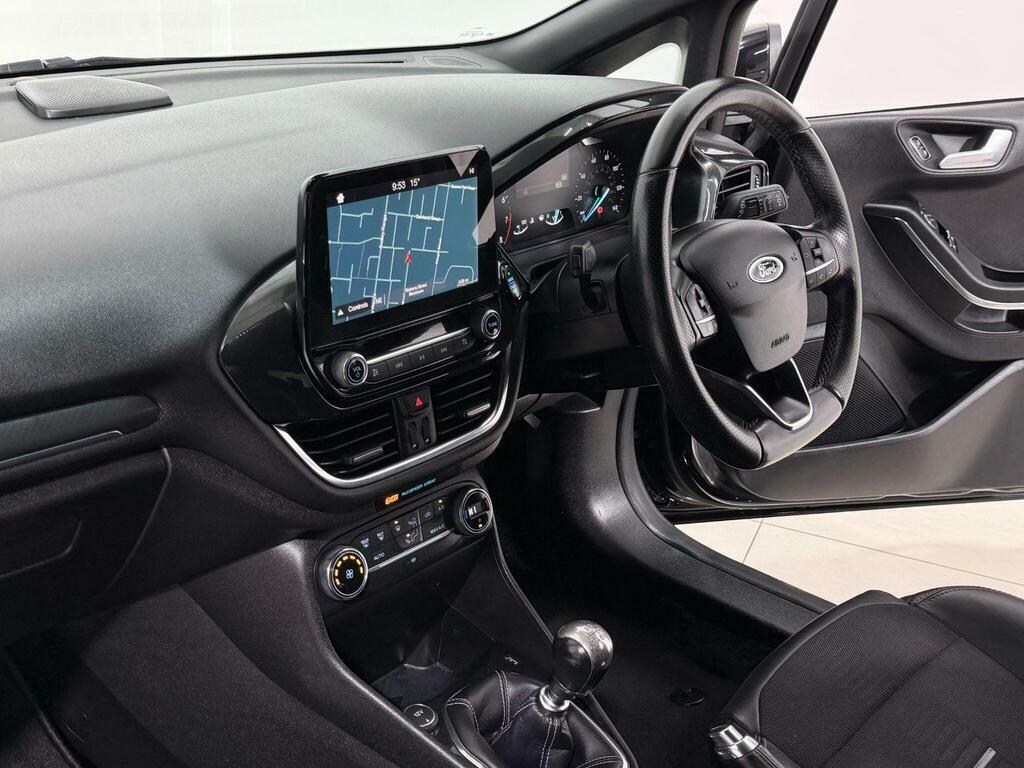 Ford Fiesta 1.0T Ecoboost St-line X Euro 6 S S DV18LKC Black #2
