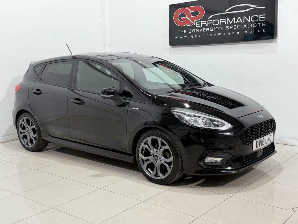Ford Fiesta 1.0T Ecoboost St-line X Euro 6 S S DV18LKC Black #6