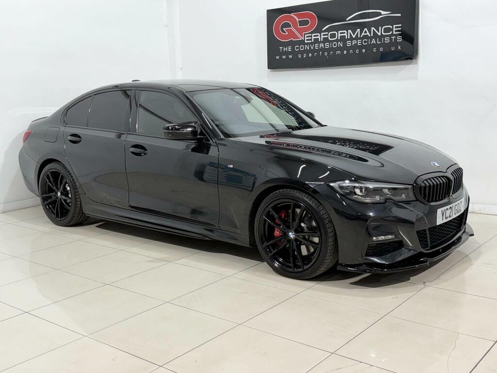 BMW 3 Series 2.0 320D Mht M Sport Euro 6 S S YC21GDZ Black #4