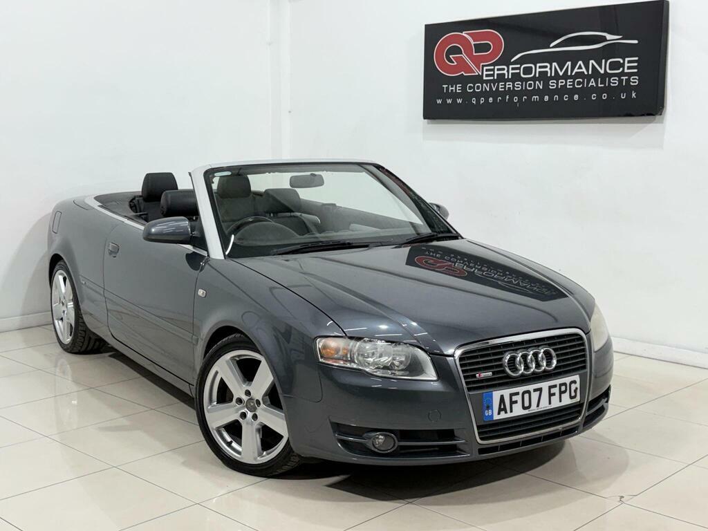 Audi A4 Cabriolet 2.0 Tfsi S Line Multitronic AF07FPG Grey #3