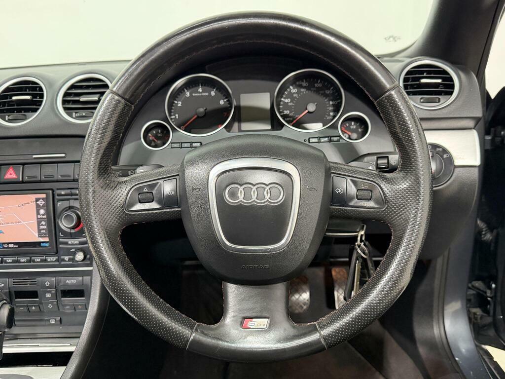 Audi A4 Cabriolet Cabriolet 2.0 Tdi S Line Blue #42