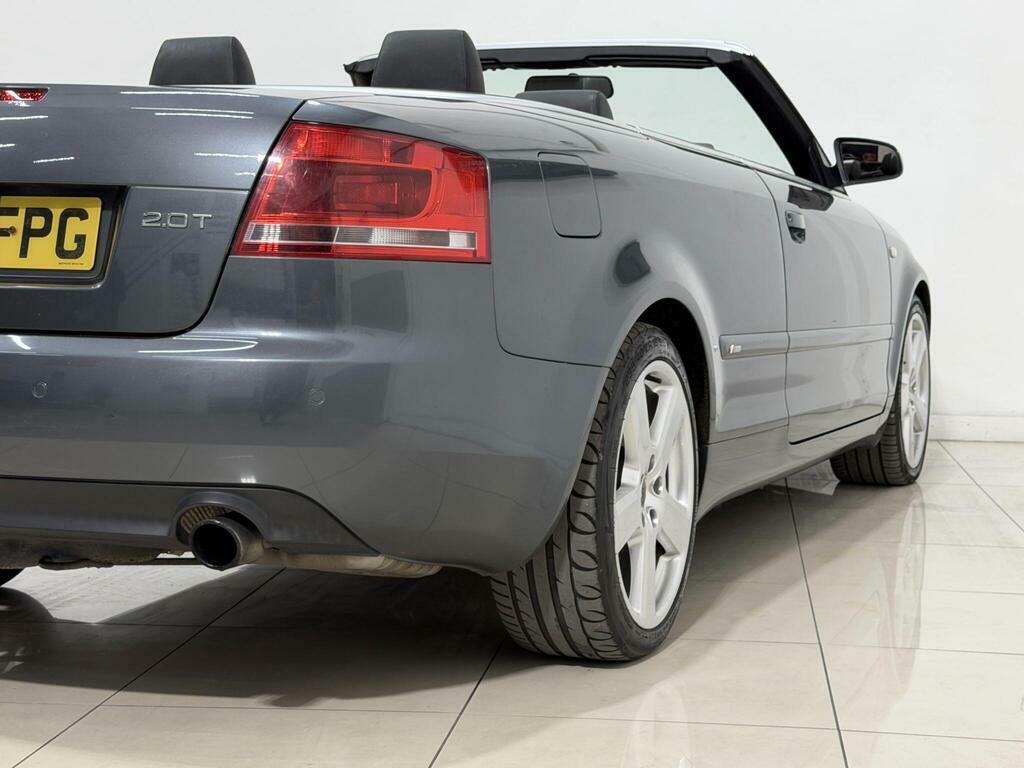 Audi A4 Cabriolet Cabriolet 2.0 Tdi S Line Blue #29