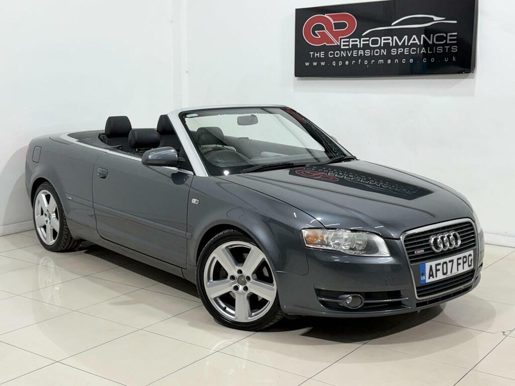 Audi A4 Cabriolet 2.0 Tfsi S Line Multitronic AF07FPG Grey #4