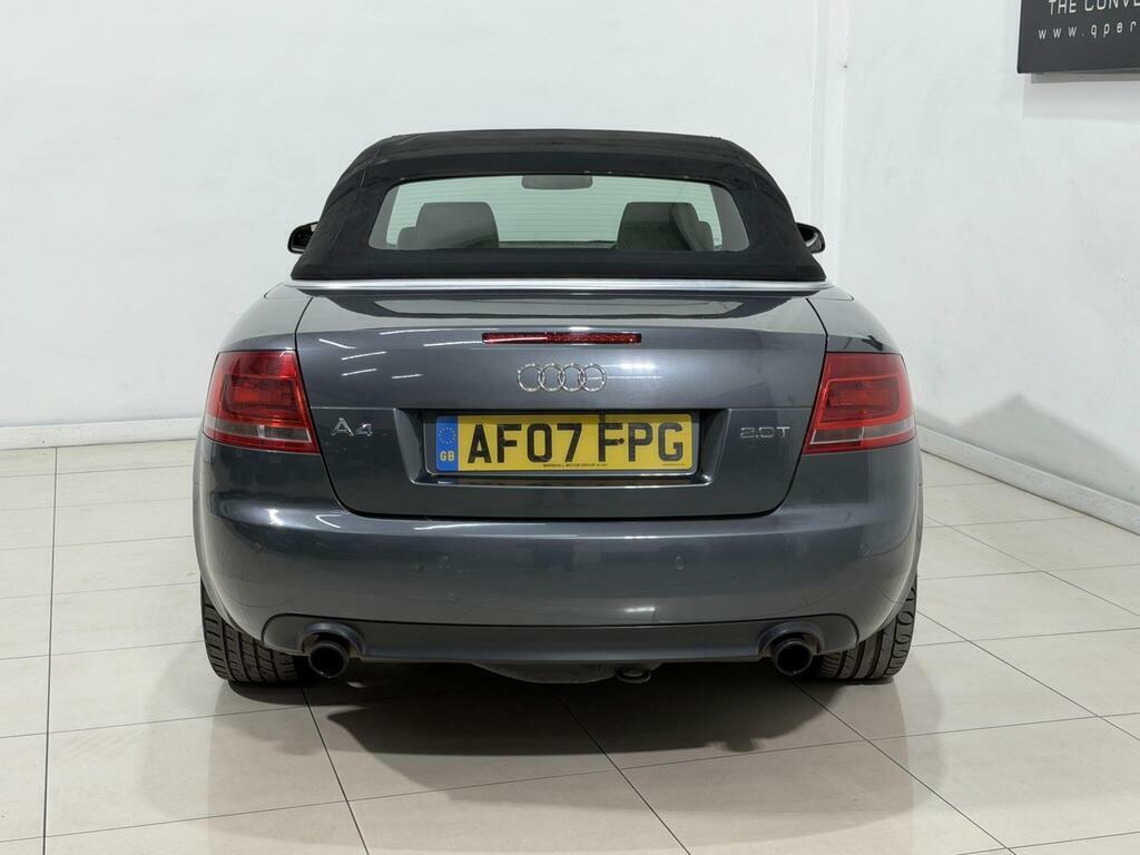 Audi A4 Cabriolet Cabriolet 2.0 Tdi S Line Blue #10