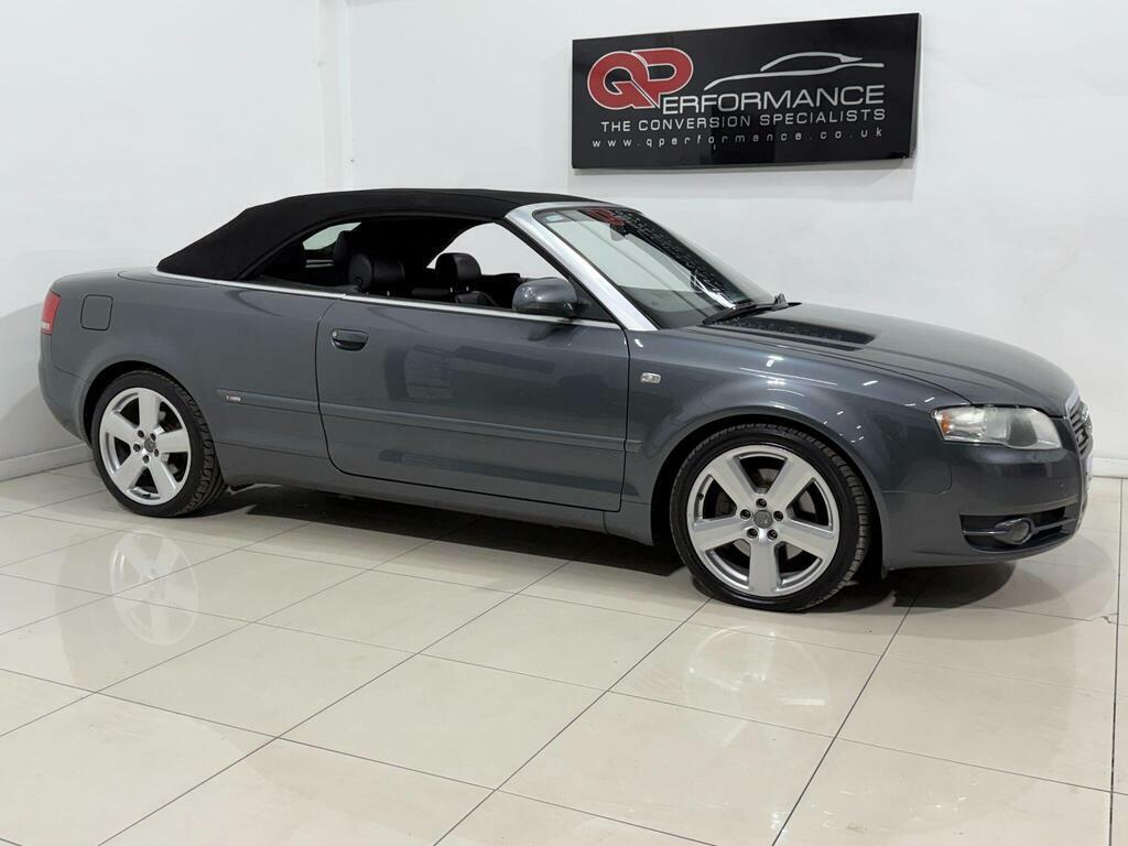 Audi A4 Cabriolet Cabriolet 2.0 Tdi S Line Blue #7