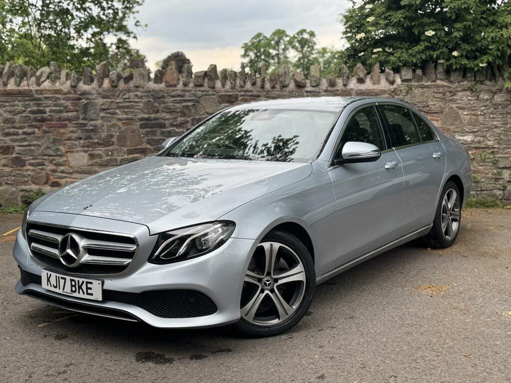 Mercedes-Benz E Class 2.0 E220d Se Saloon G-tronic Euro 6 S Silver