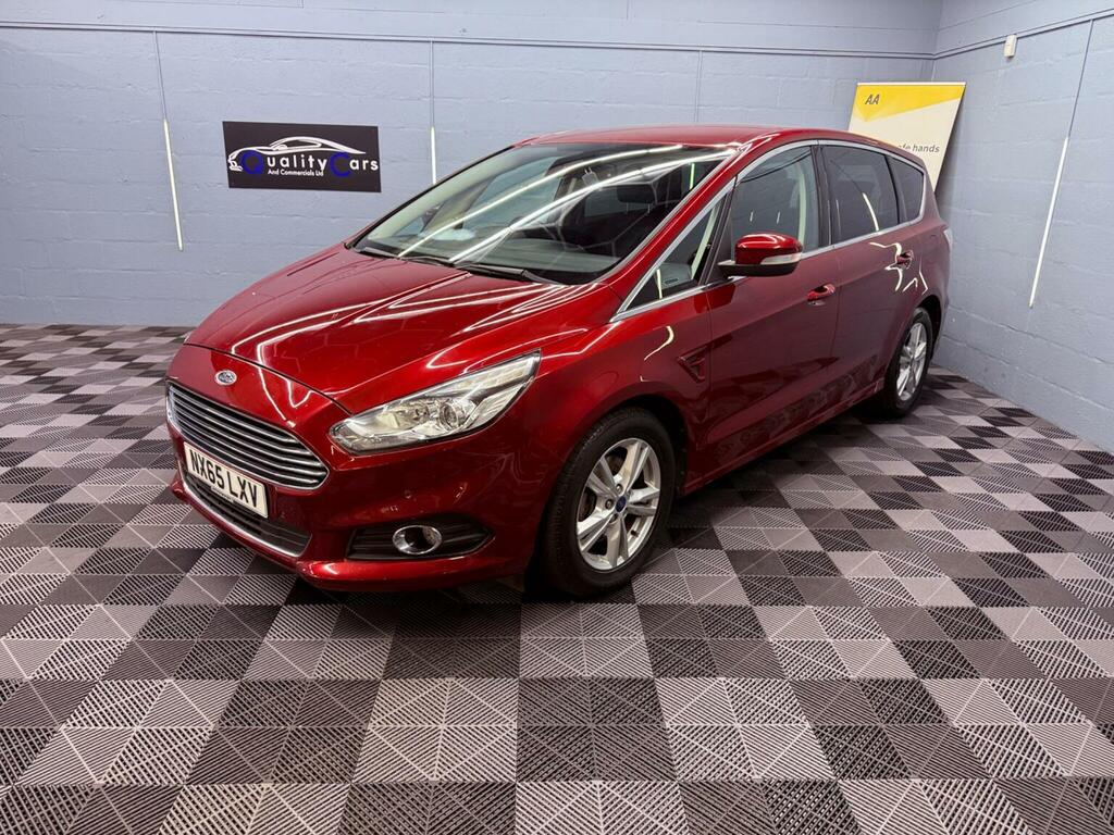 Ford S-Max 2.0 Tdci Titanium Powershift Euro 6 Ss Red #6