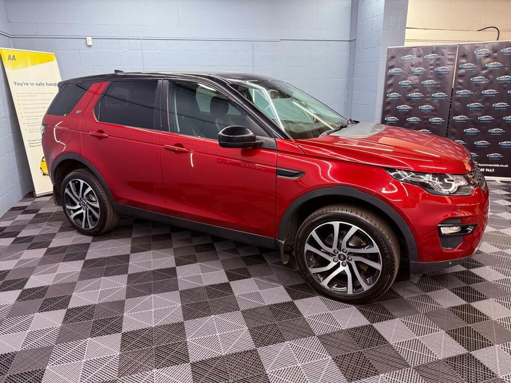 Land Rover Discovery Sport 2.0 Td4 Hse Black 4Wd Euro 6 Ss OE66MBF Red #4