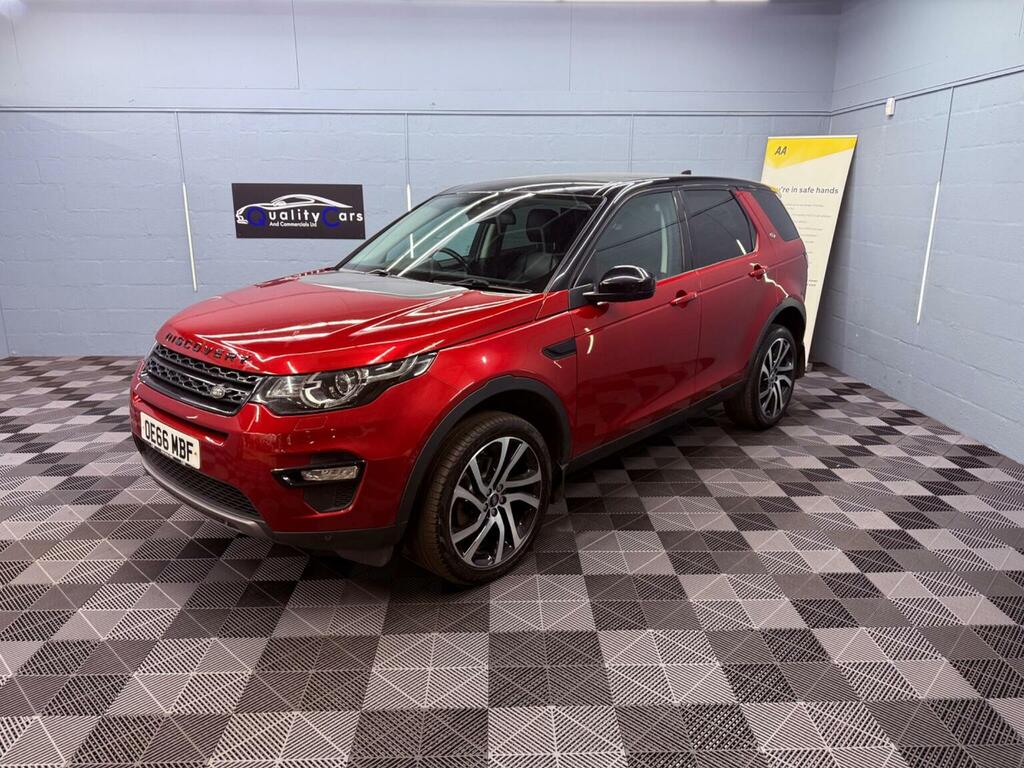 Land Rover Discovery Sport 2.0 Td4 Hse Black 4Wd Euro 6 Ss OE66MBF Red #6