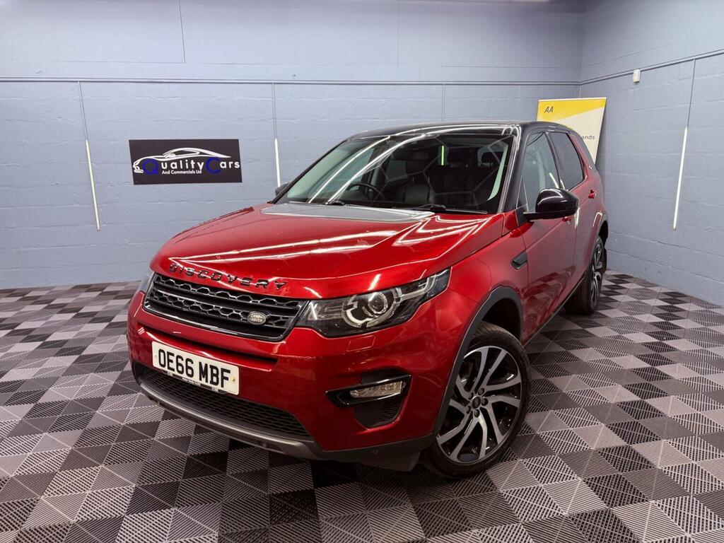 Land Rover Discovery Sport 2.0 Td4 Hse Black 4Wd Euro 6 Ss OE66MBF Red #2