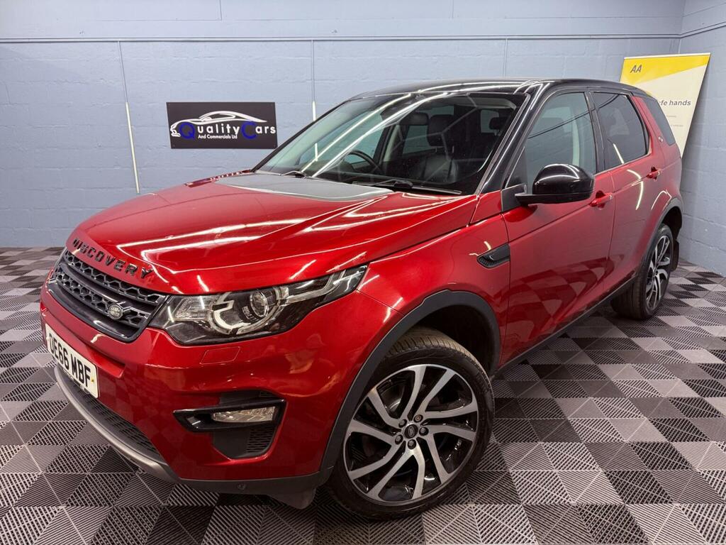 Land Rover Discovery Sport 2.0 Td4 Hse Black 4Wd Euro 6 Ss Red