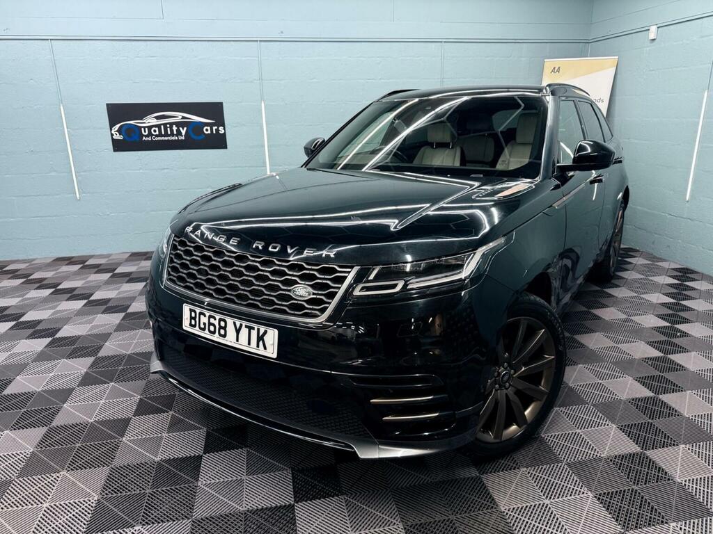 Land Rover Range Rover Velar 2.0 D180 R-dynamic Hse 4Wd Euro 6 Ss BG68YTK Black #2